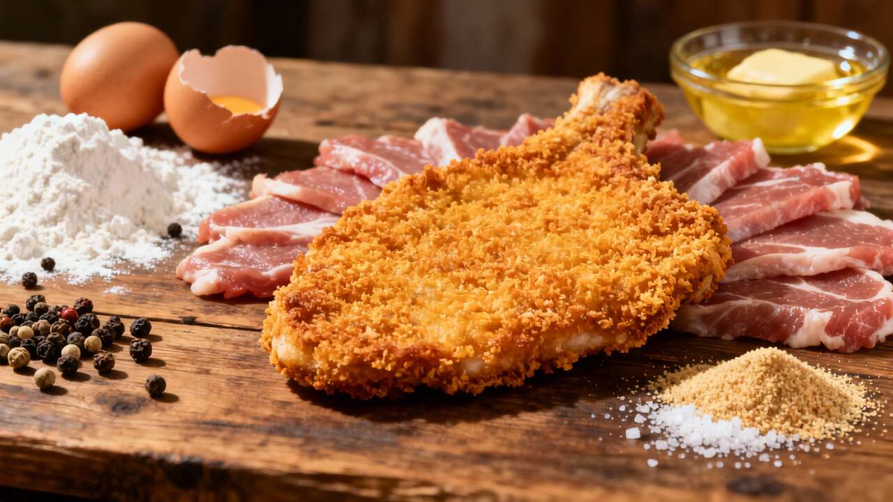 Come preparare una cotoletta perfetta: i segreti della panatura che non si stacca mai