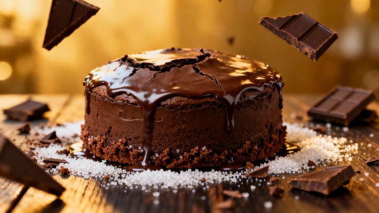 Torta al cioccolato facile: preparala con soli 4 ingredienti