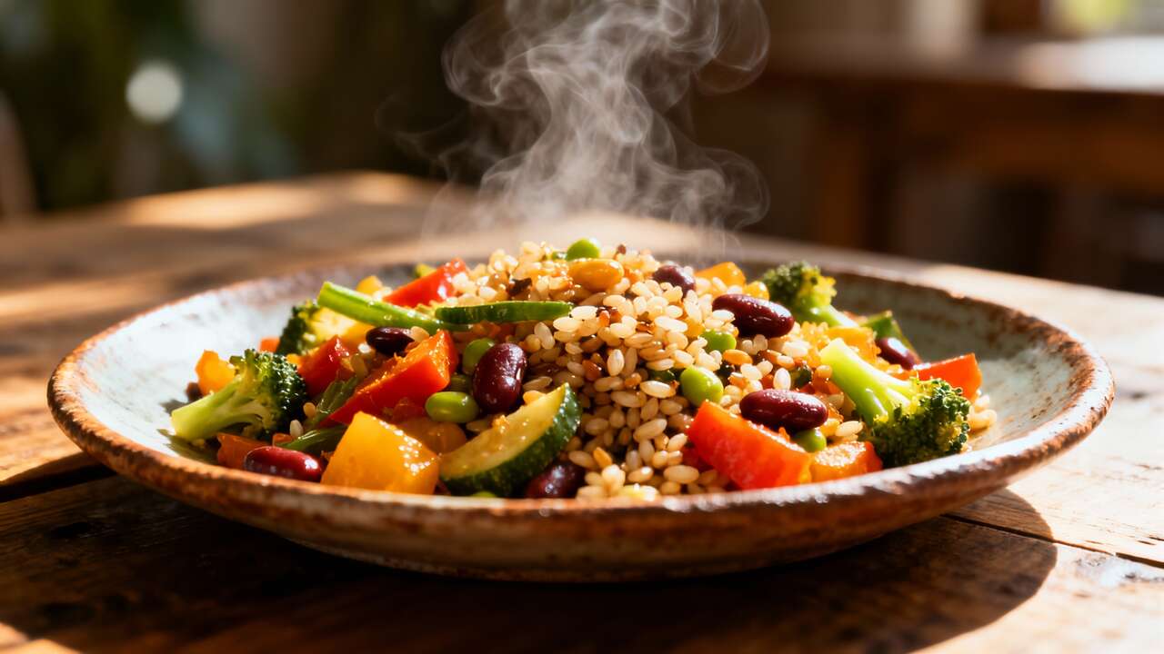 Piatto vegetariano irresistibile: delizia per carnivori