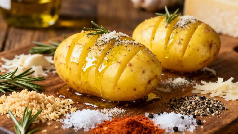 Patate Hasselback in friggitrice ad aria: ricetta facile e veloce