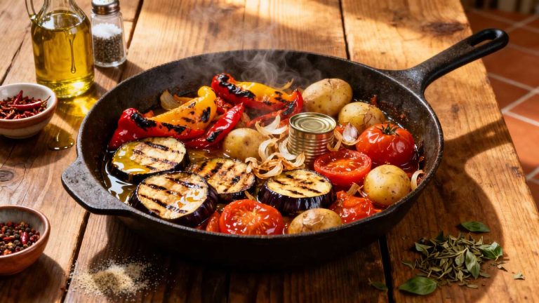 Come preparare la ciambotta cilentana in padella: ricetta tradizionale