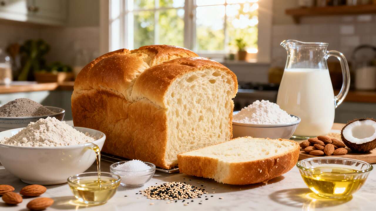 Pane al latte senza farina: ricetta leggera e salutare passo dopo passo