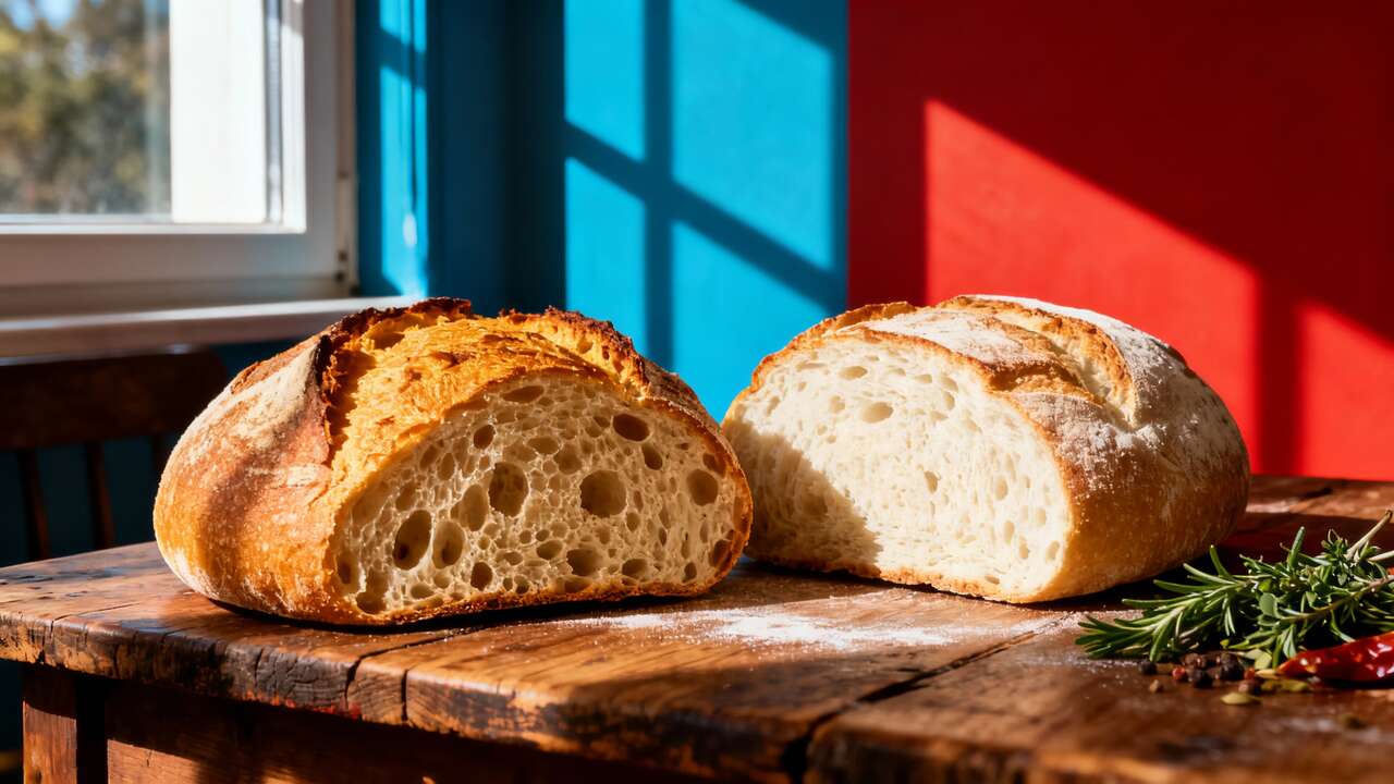 Pane a lievitazione naturale vs pane commerciale: vantaggi e ricetta nutriente
