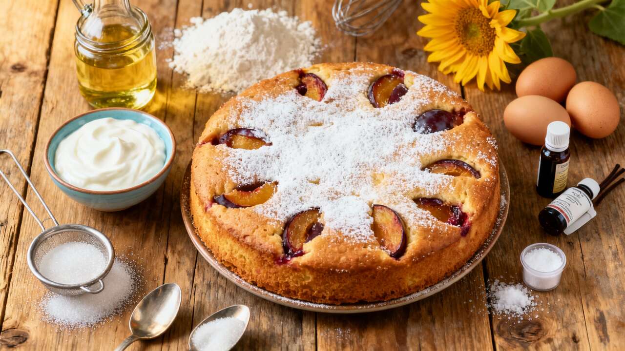 Ricetta plumcake soffice senza bilancia con 1 vasetto di yogurt