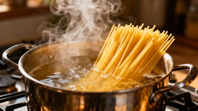 Svelato l'ingrediente segreto per pasta perfettamente non appiccicosa