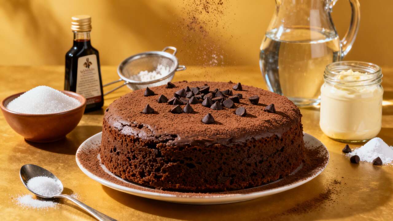 Torta al cioccolato soffice con ingrediente segreto che stupisce
