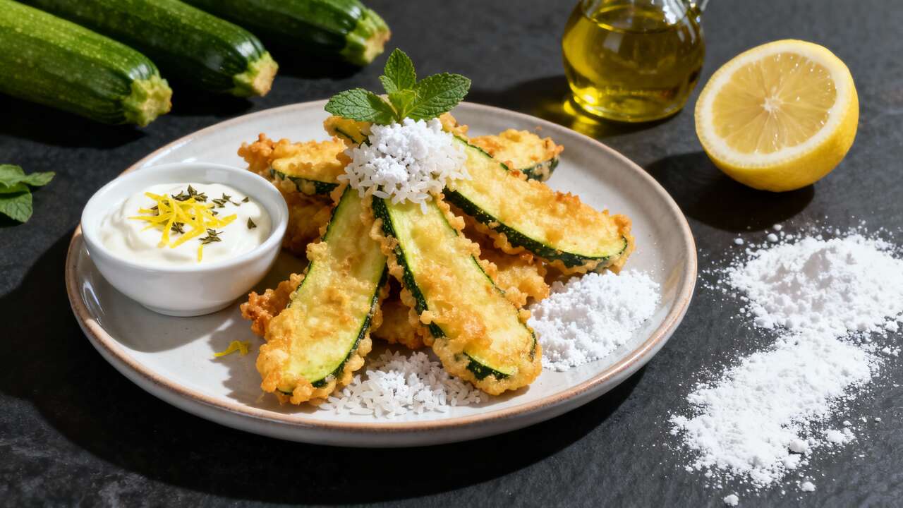 Tempura di Zucchine Croccanti con Salsa allo Yogurt e Limone: ricetta e Consigli