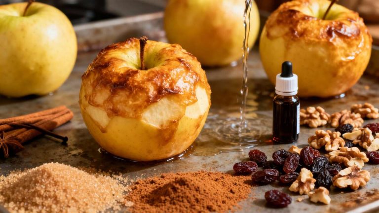 Mele al forno d'autunno: tre ingredienti per un dessert irresistibile