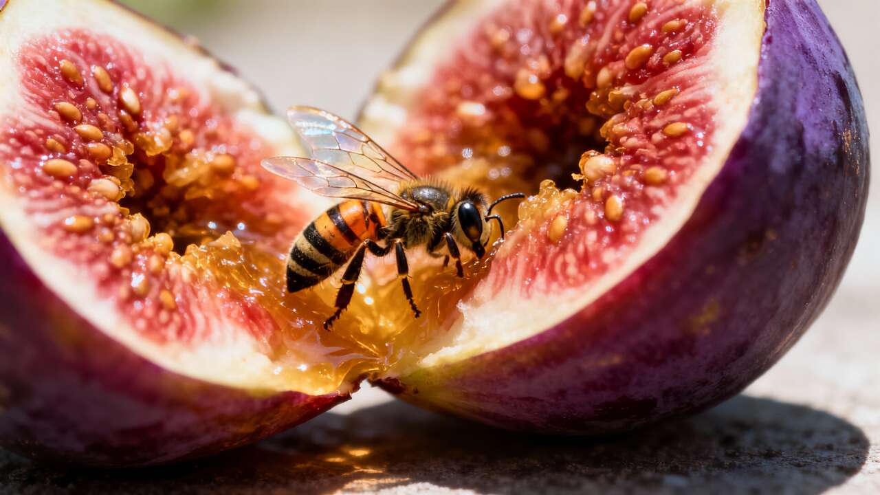 Mangiando questo frutto: scopri la possibilità di ingerire una vespa senza saperlo