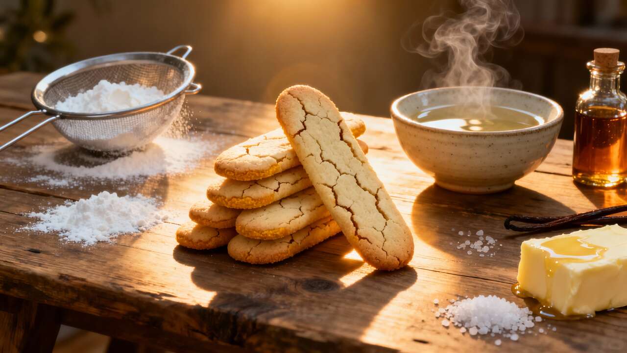 Usare albumi in eccesso: ricetta facile delle lingue di gatto express