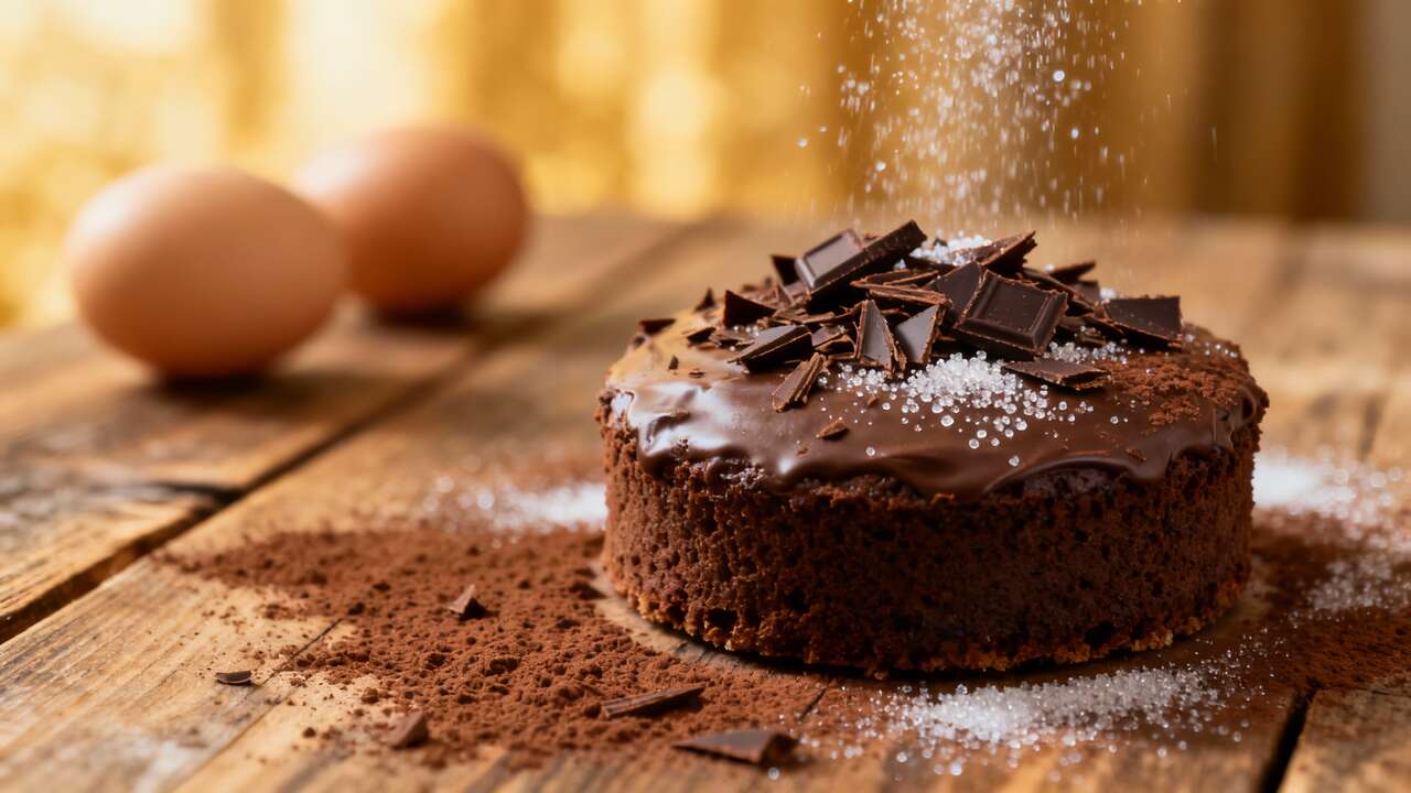 Come una nuvola”: il mio dolce al cioccolato senza farina