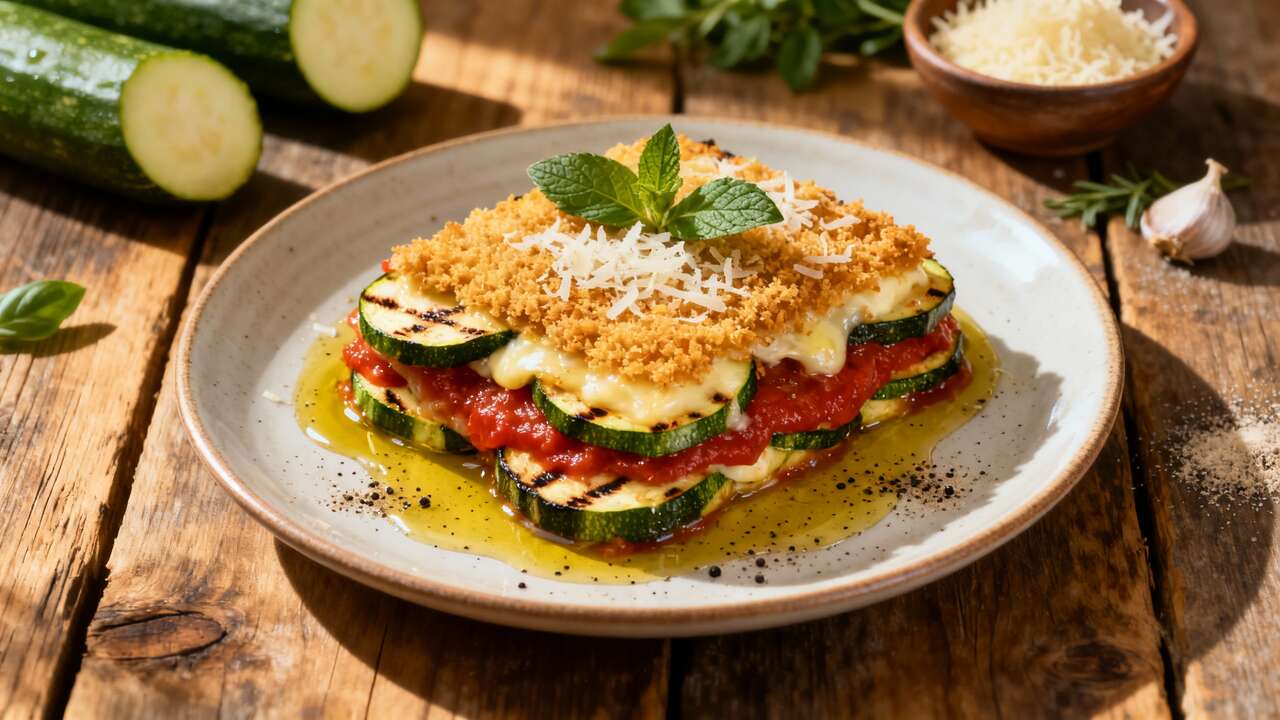 Come preparare una parmigiana di zucchine gustosa e diversa dal solito