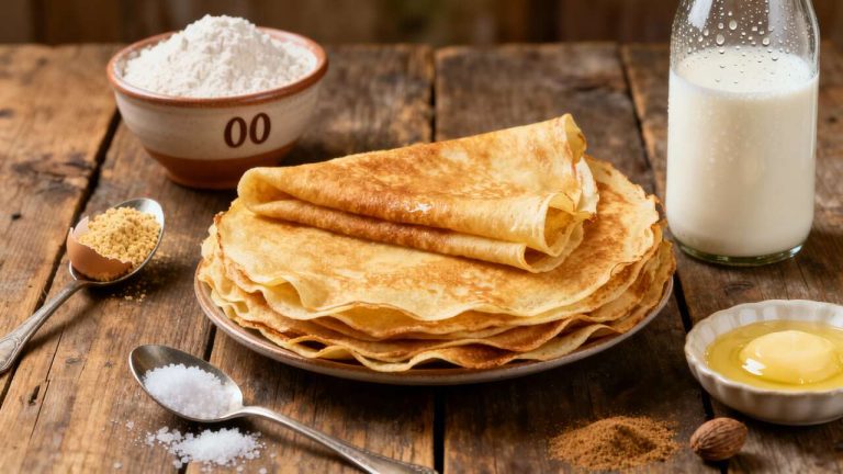 Il segreto degli chef per crêpe più morbide e saporite, senza un grammo di zucchero