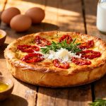 Clafoutis pomodoro-senape in 10 minuti: la versione salata che amerai