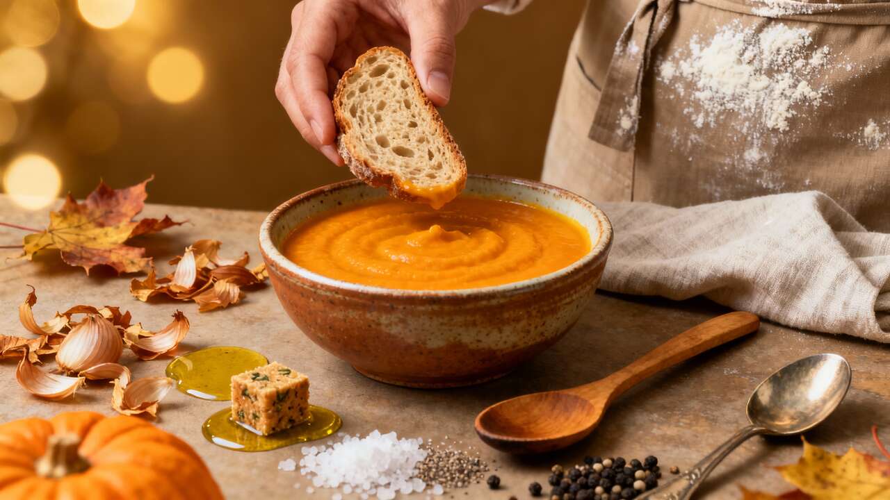 Bastano 4 ingredienti: la zuppa di zucca più confortante dell’autunno!