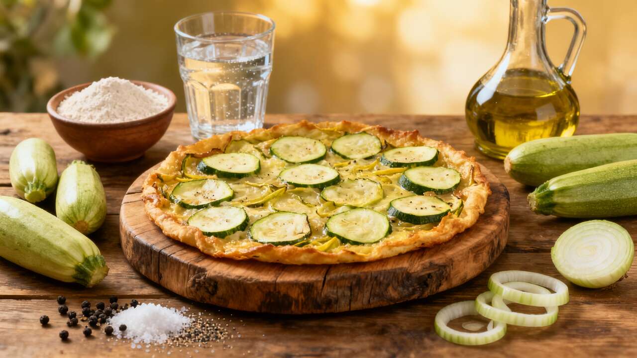 Gusta la scarpaccia: un’irresistibile ricetta italiana con zucchine semplificata